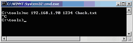 NetCat cmd img