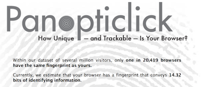 Panopticlick